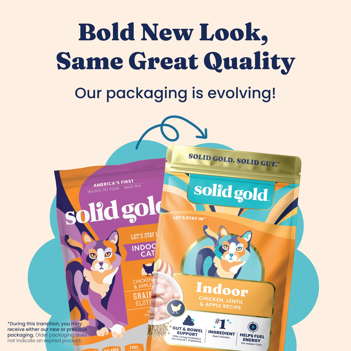 Solid Gold Indoor Chicken Dry Cat Food High Fiber, Adult & Senior Cats 12LB E658330
