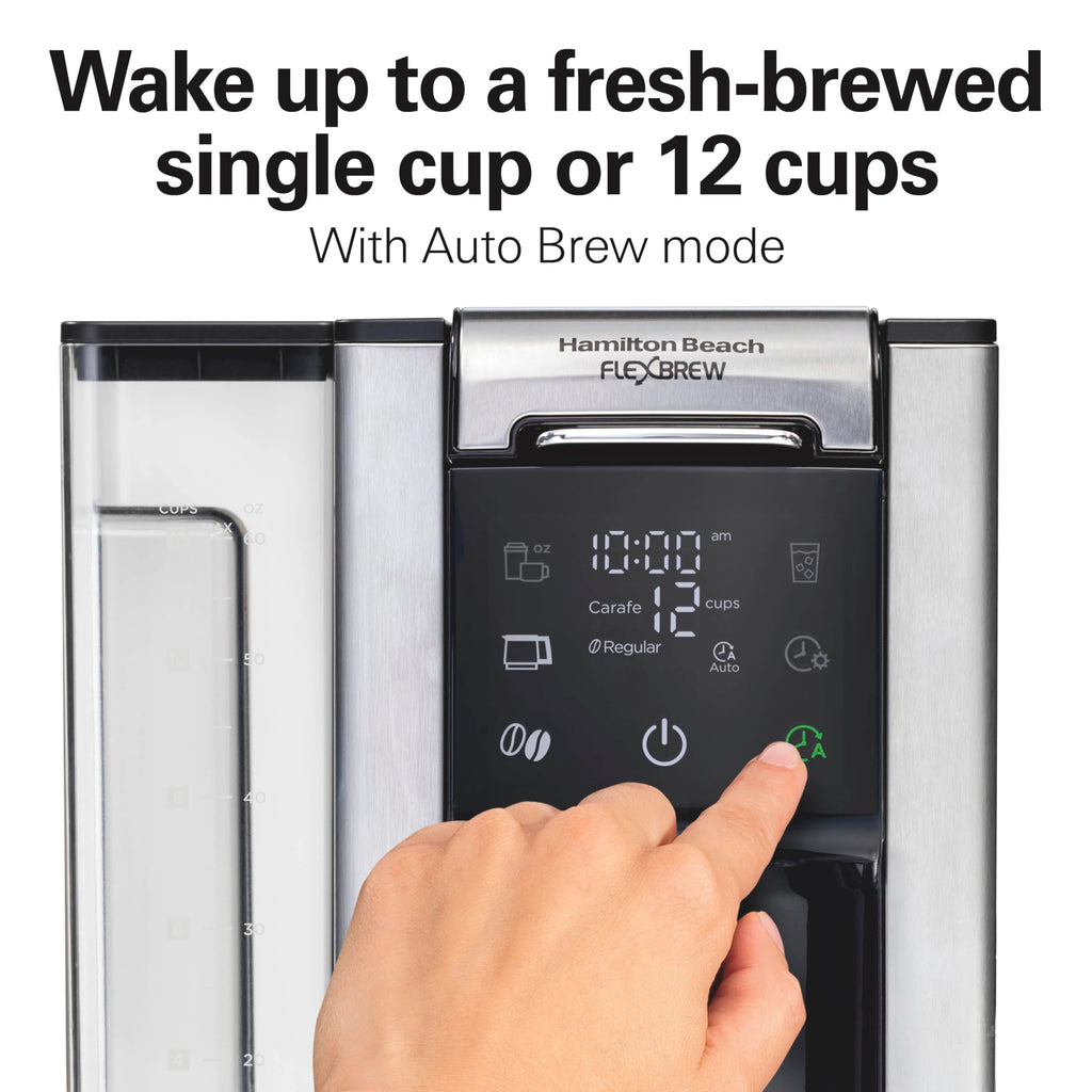 5-in-1 Drip & Single Serve Coffee Maker E7507