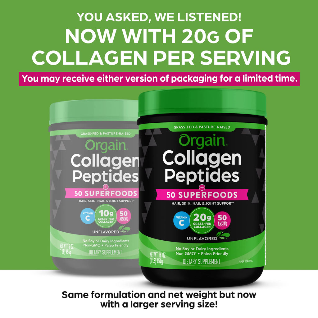 Hydrolyzed Collagen Powder with Organic Superfoods B2786