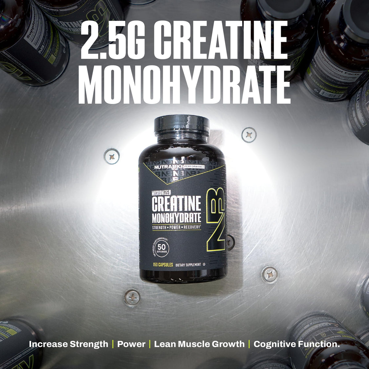 Micronized Creatine Monohydrate Capsules D96446