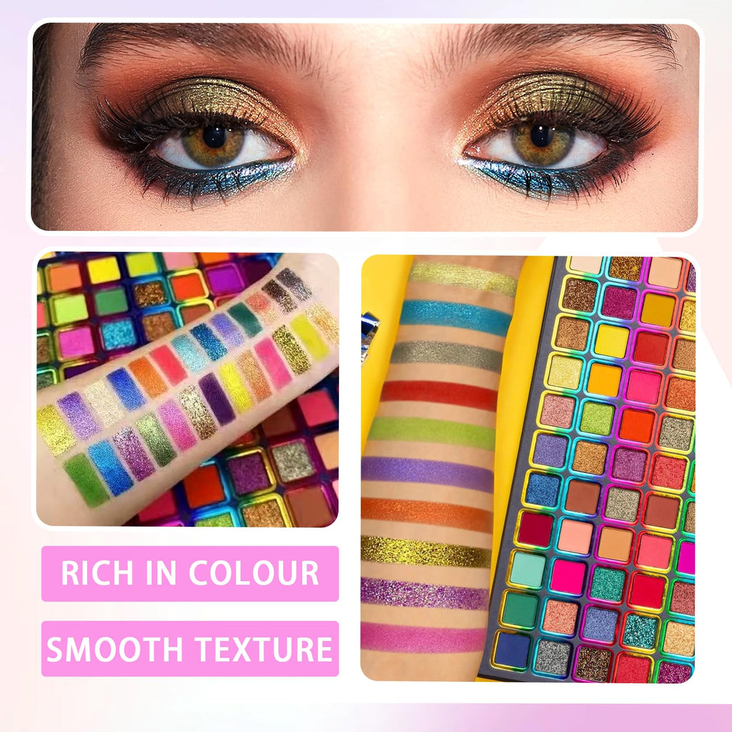 99 Colors Matte Glitter Eyeshadow Palette Q69175