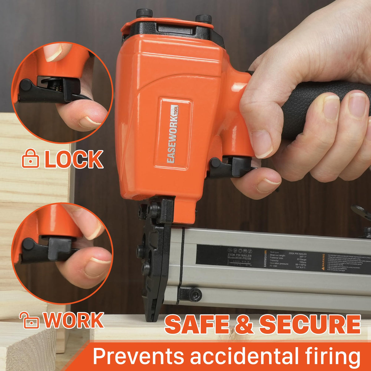23 Gauge Pneumatic Pin Nailer Z414546