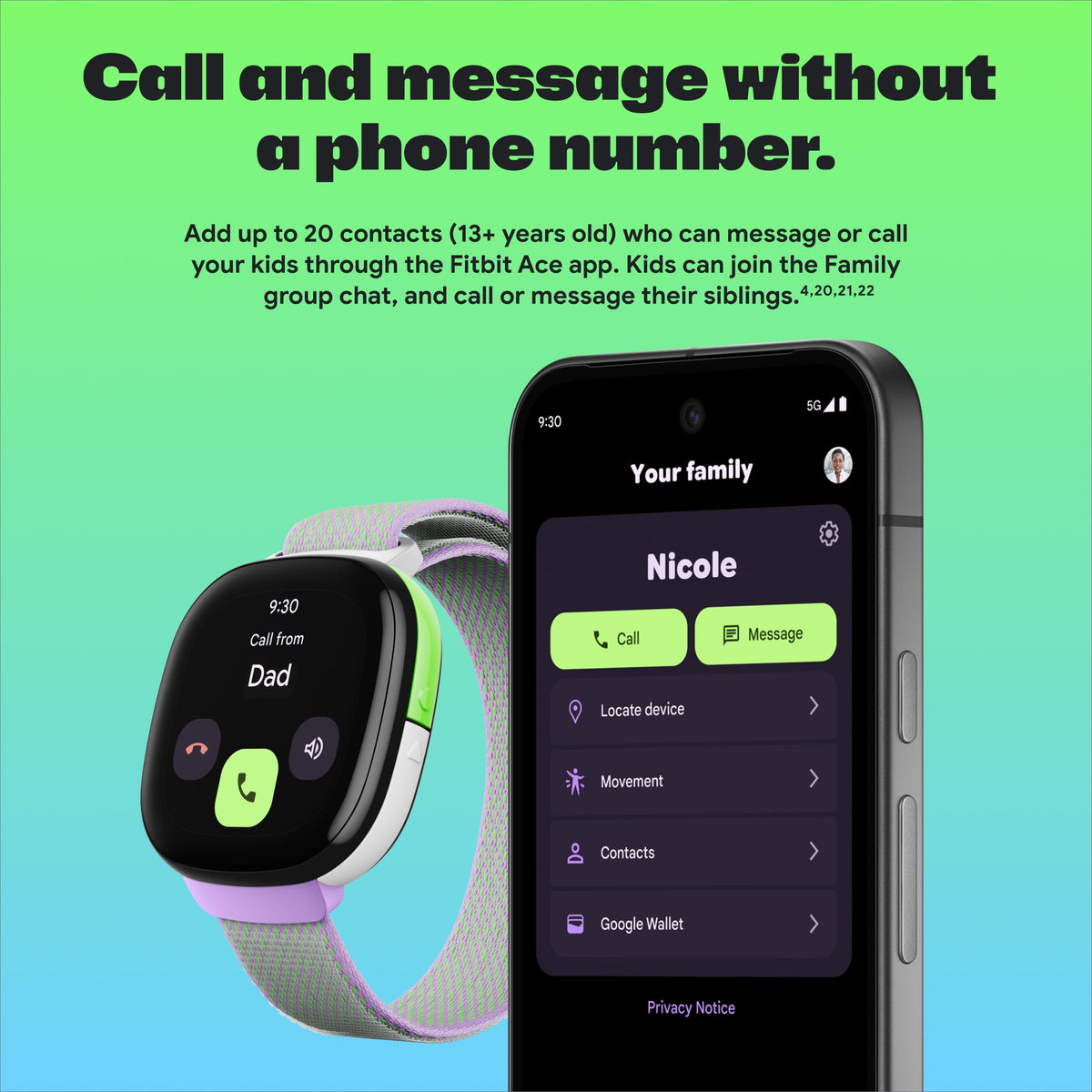 Kids Smartwatch with Call, Message, GPS E737683