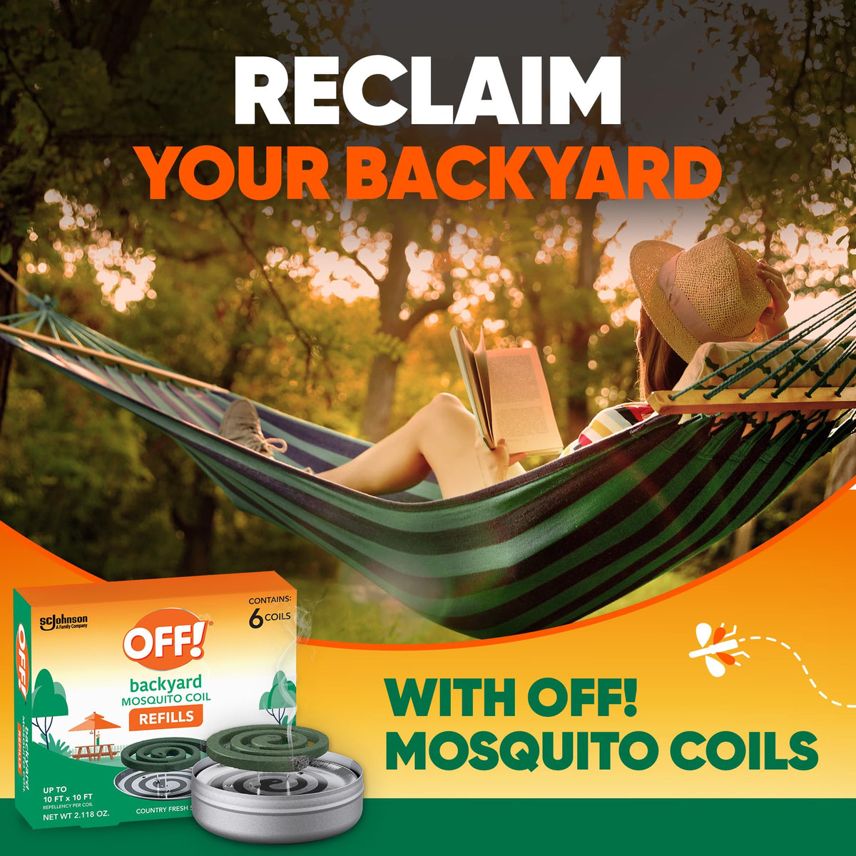 Mosquito Coil Refills 6 Count Pack of 2 A91055