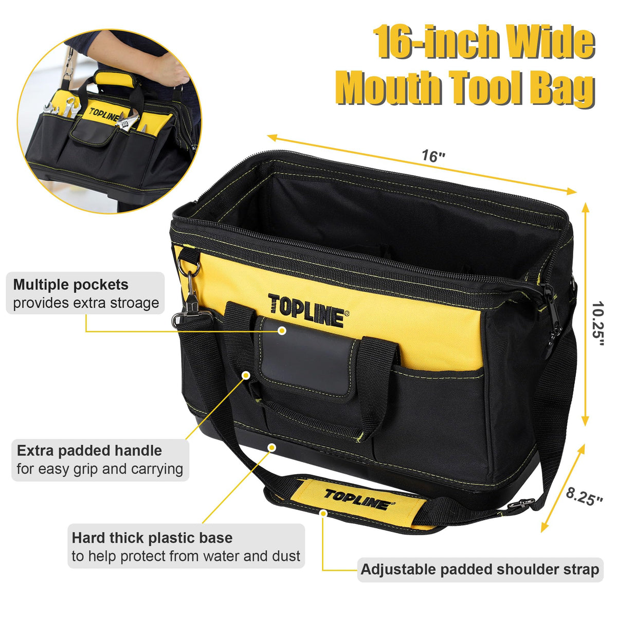 467-Piece Household Tool Kit with Bag P214452