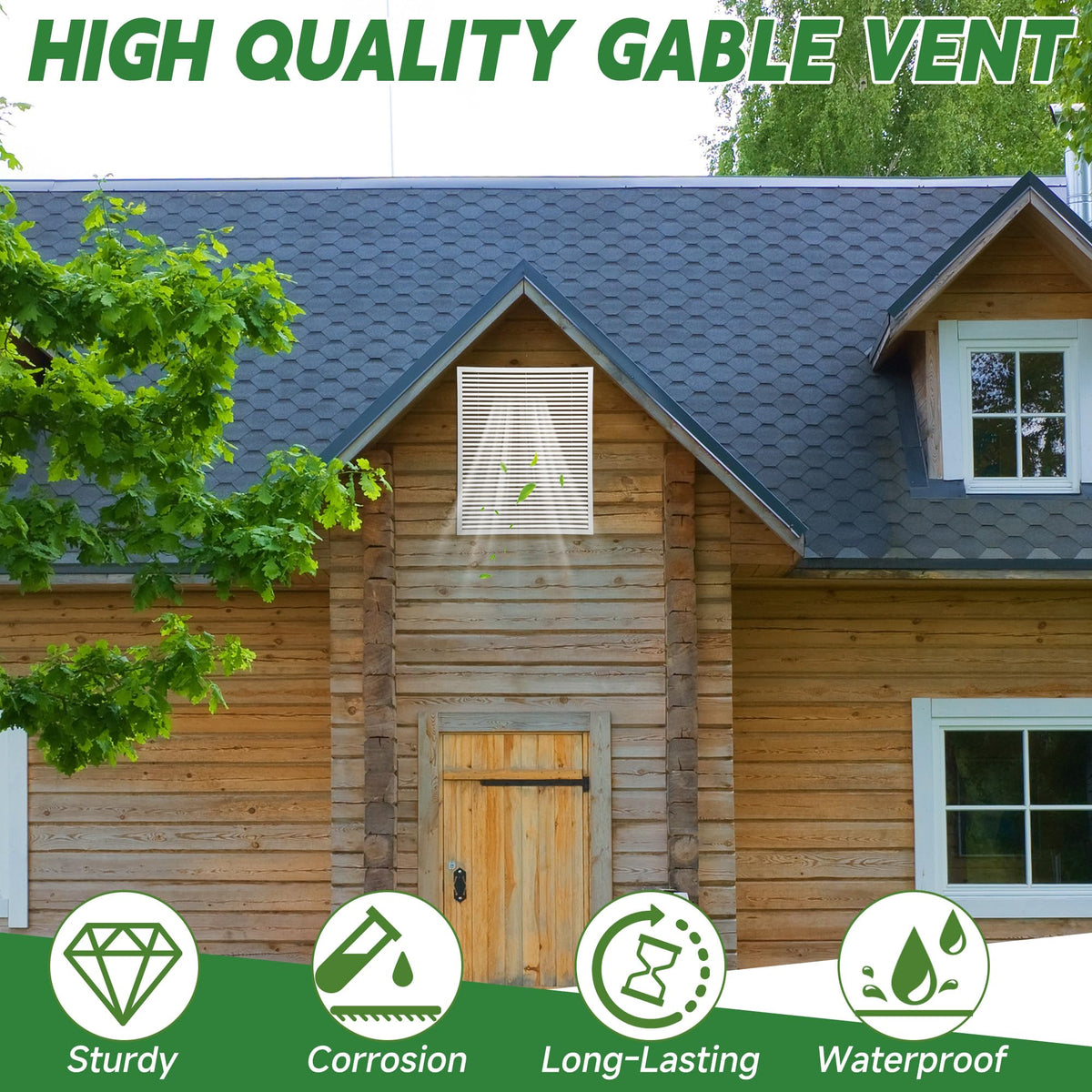 24 x 30 Inch Gable Vent O4747
