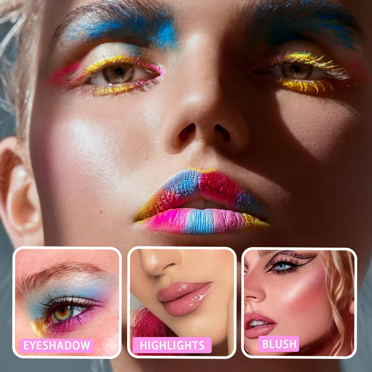 99 Colors Matte Glitter Eyeshadow Palette Q69175