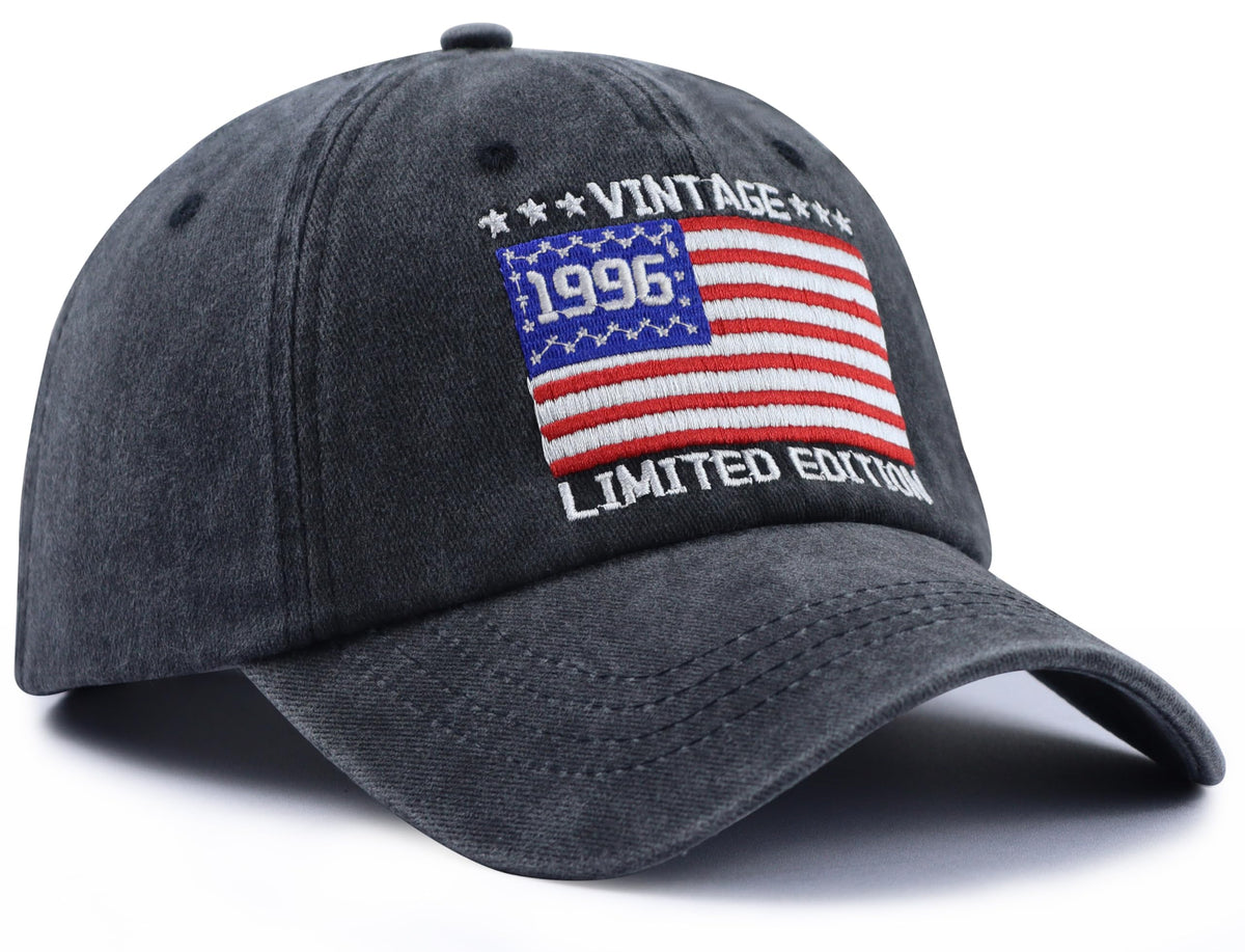 Vintage American Flag Baseball Cap W15250