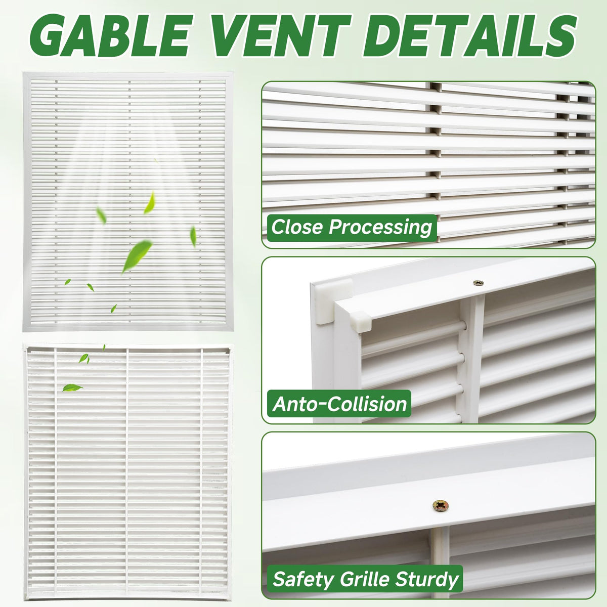 24 x 30 Inch Gable Vent O4747