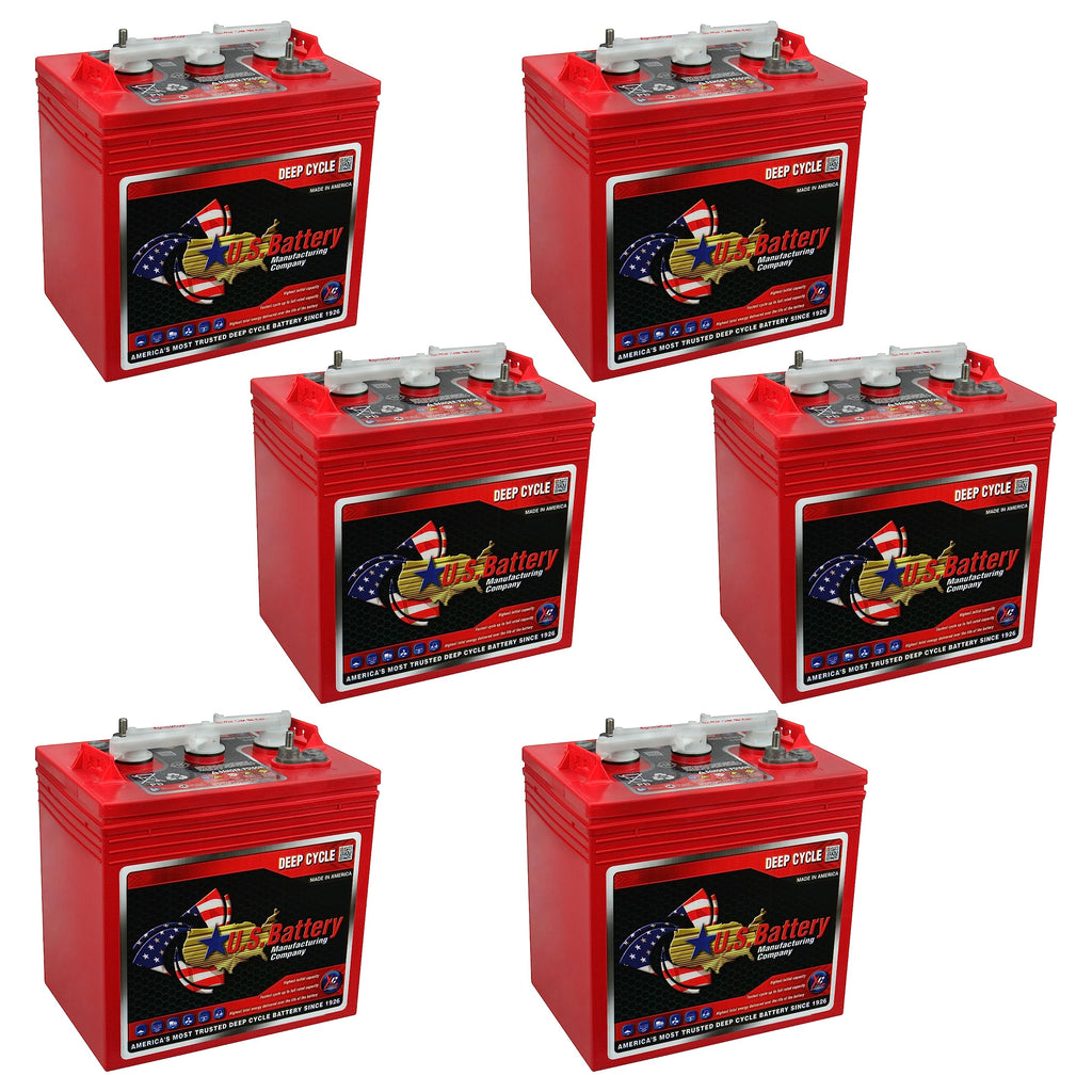 6V GC2 Golf Cart Batteries 6-Pack L892