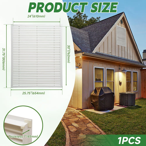 24 x 30 Inch Gable Vent O4747