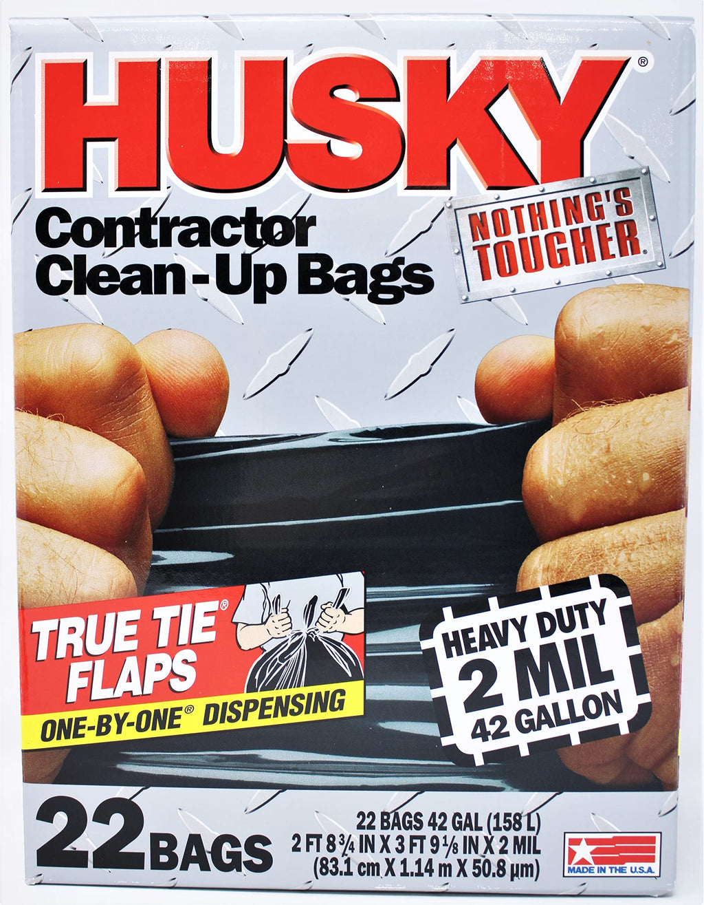 Black 42 gal Poly Contractor Clean-Up Bag G66849