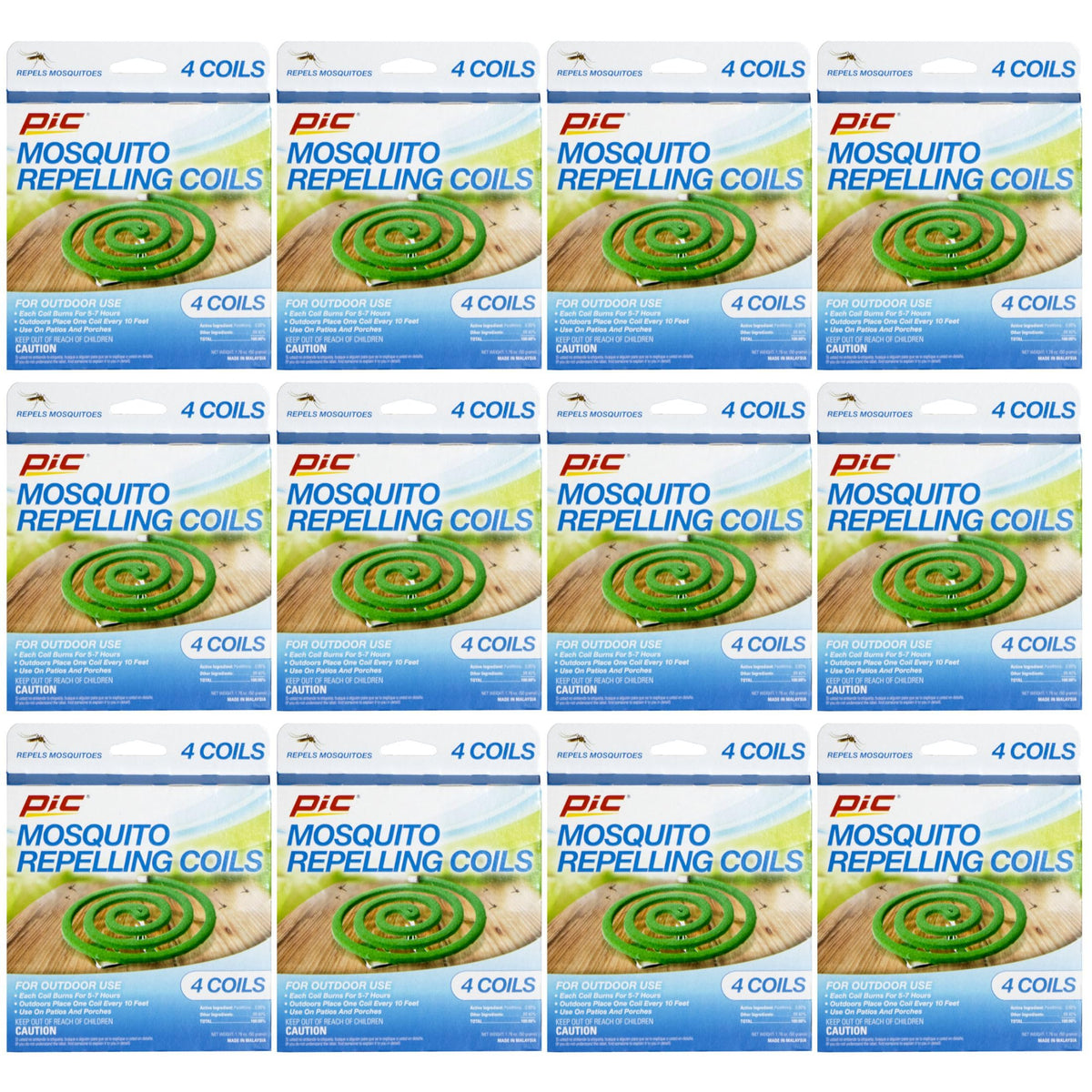 Mosquito Repelling Coils 48 Coils Total C8532