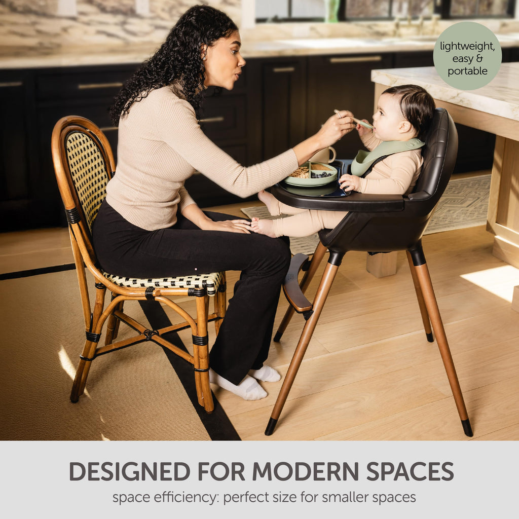 Convertible Wooden High Chair with Adjustable Height N8776