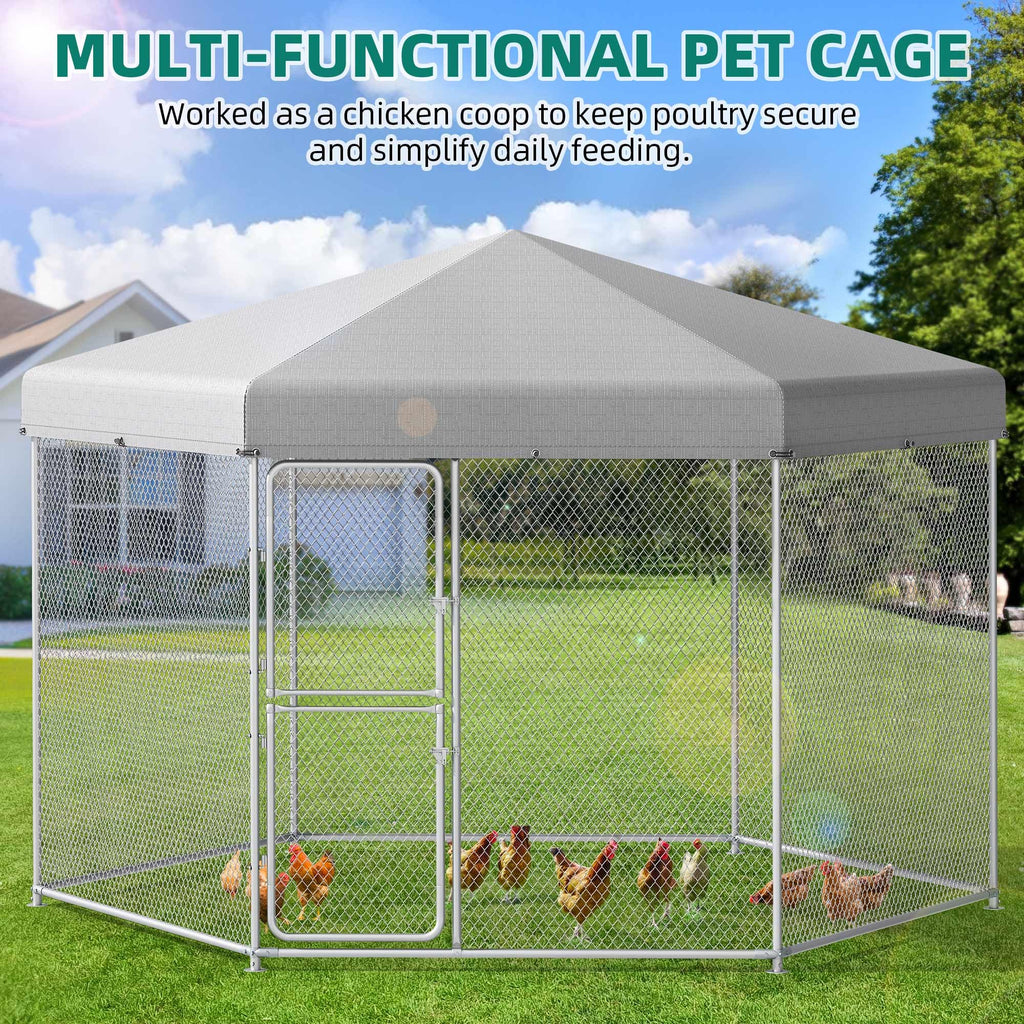 Extra Large Outdoor Dog Kennel L113